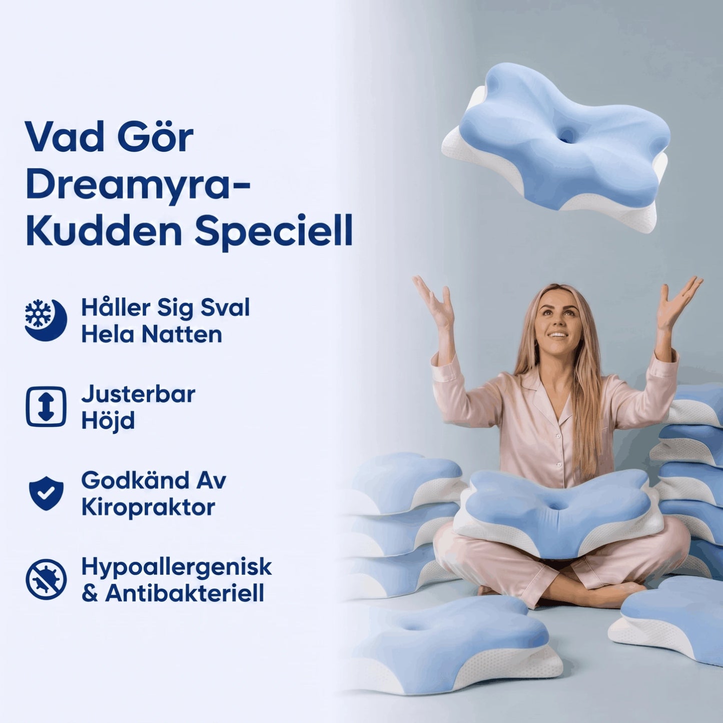 Dreamyra ortopedisk kudde 3.0